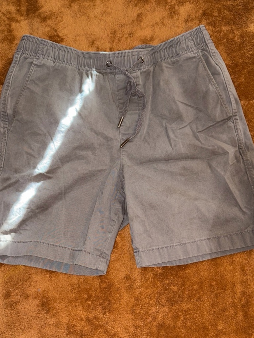 GAP Men's Slate Blue Drawstring Hybrid Shorts
